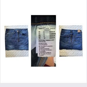 American Eagle jean skirt